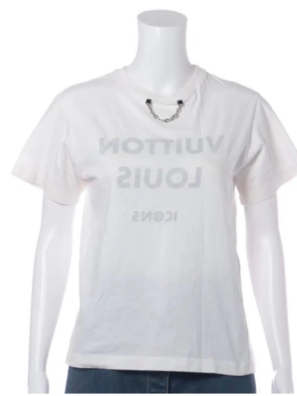 Louis Vuitton Icons White Short Sleeve Tee EUC